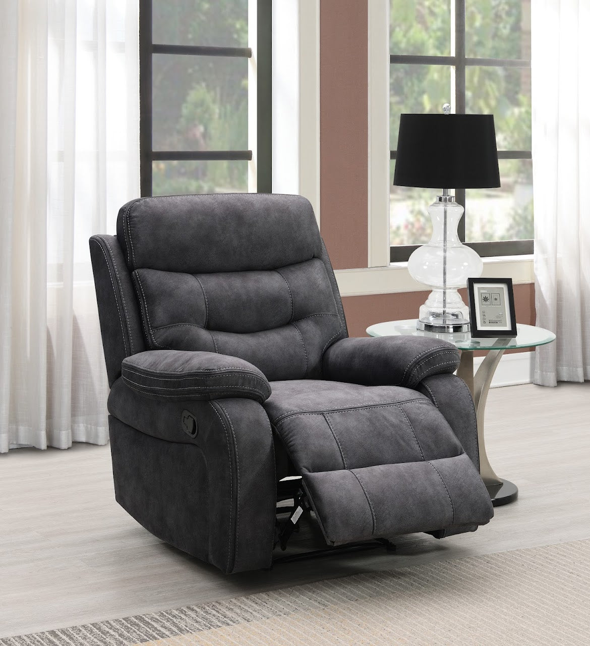 Carrie Sofa Sets - Charcoal