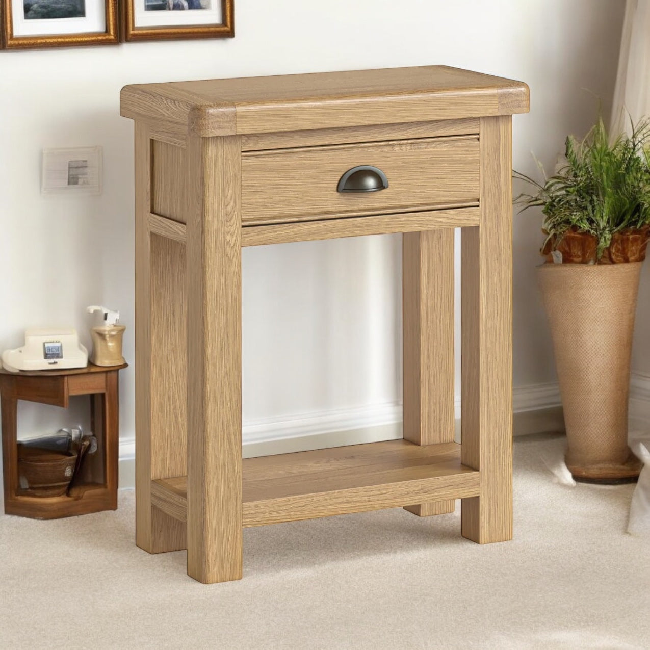 Toronto Telephone Table - Oak