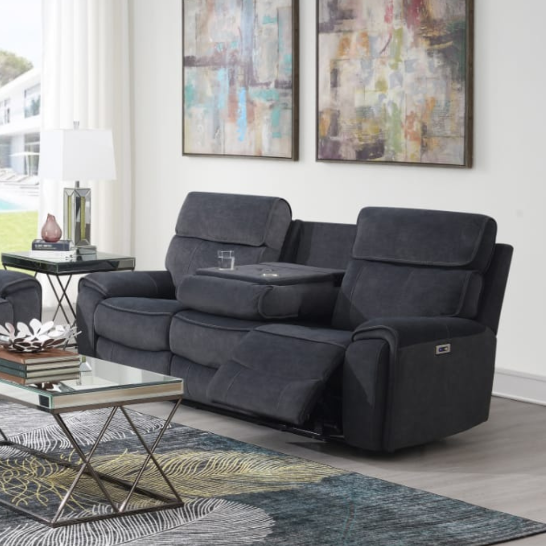 Sheldon Sofa Sets - Steel Grey