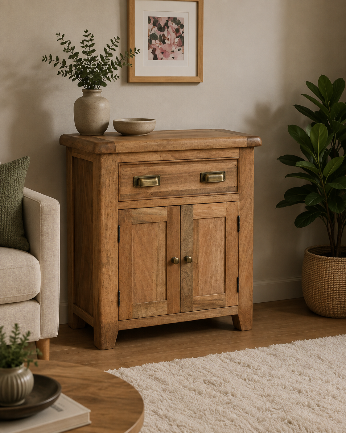 Dorset Cupboard - Smoked Oak