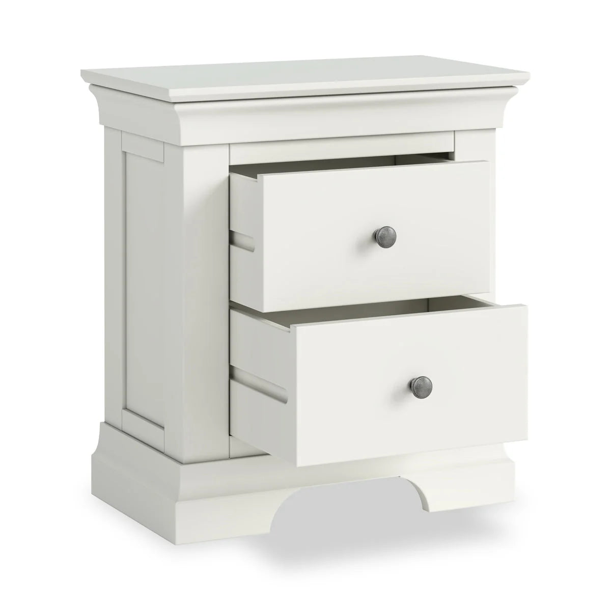 Bergen Bedside Locker - White