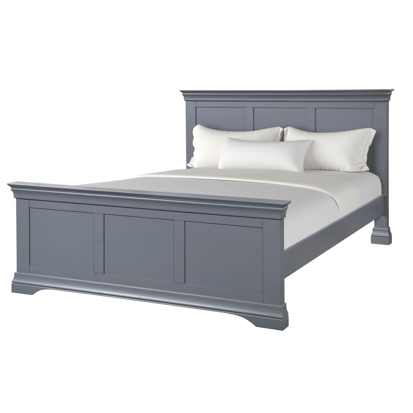 Mabel Bed Frame - Dark Grey