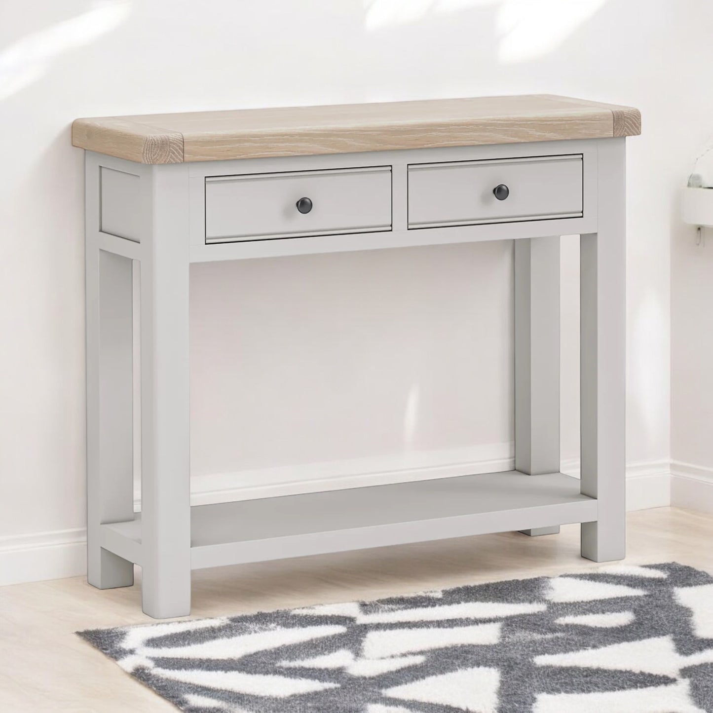 Toronto Console Table - Grey & Oak