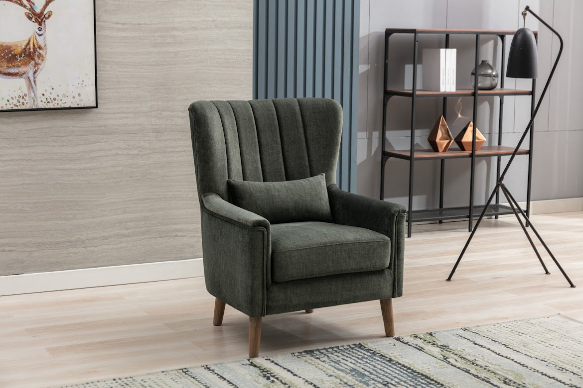 Fendi Sofa Sets - Moss Green