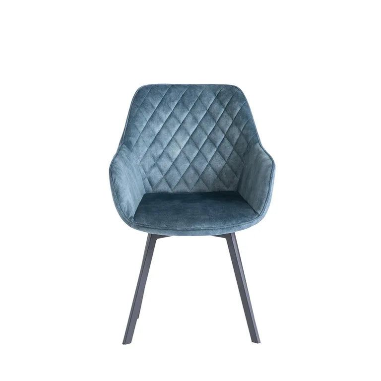 Willow Swivel Dining Chair - Teal