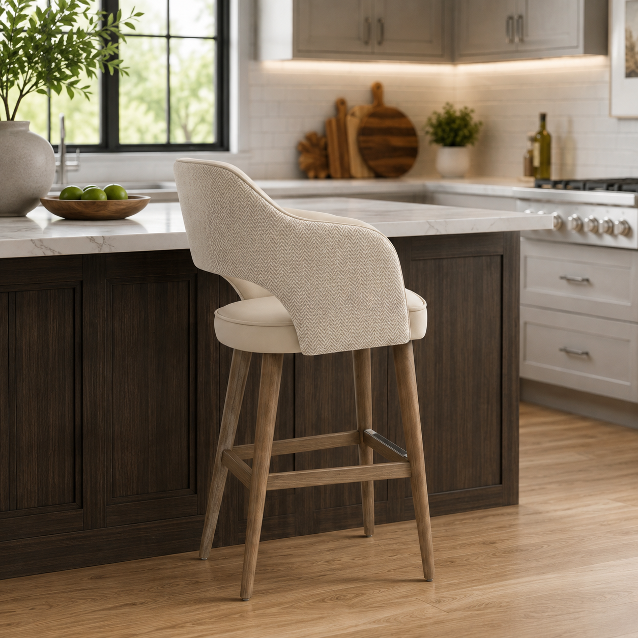 Amalfi Bar Stool - Natural