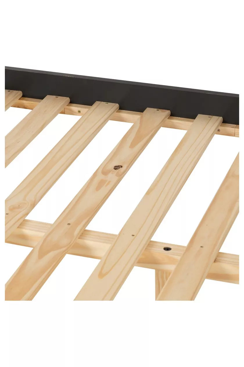 Lyon Triple Sleeper Bunk Beds - Charcoal