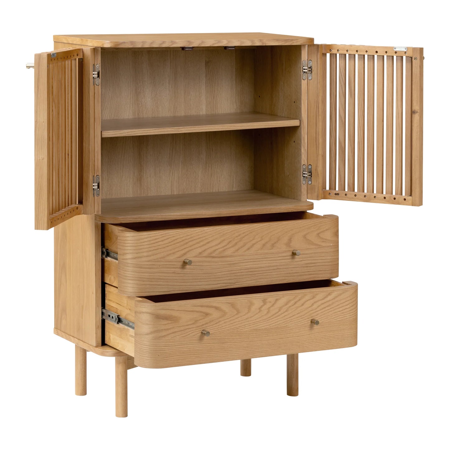 Soho Shoe Cupboard - Oak