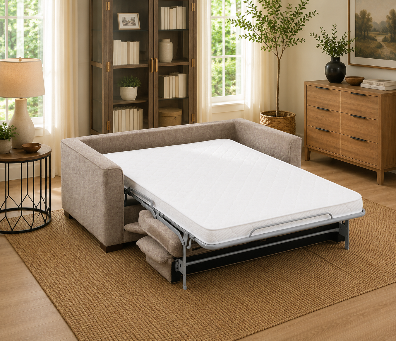 Athena Sofa Bed - Stone