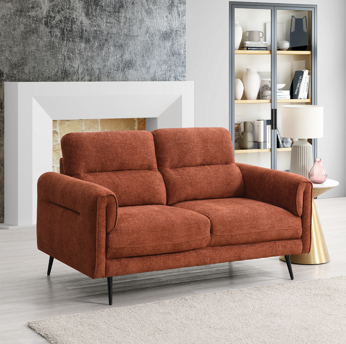 Oakley Sofa Sets - Rust