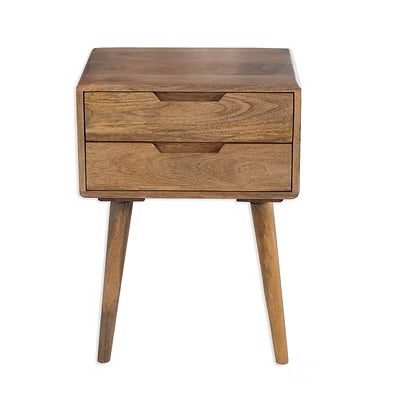 Surya Lamp Table - Mango Wood