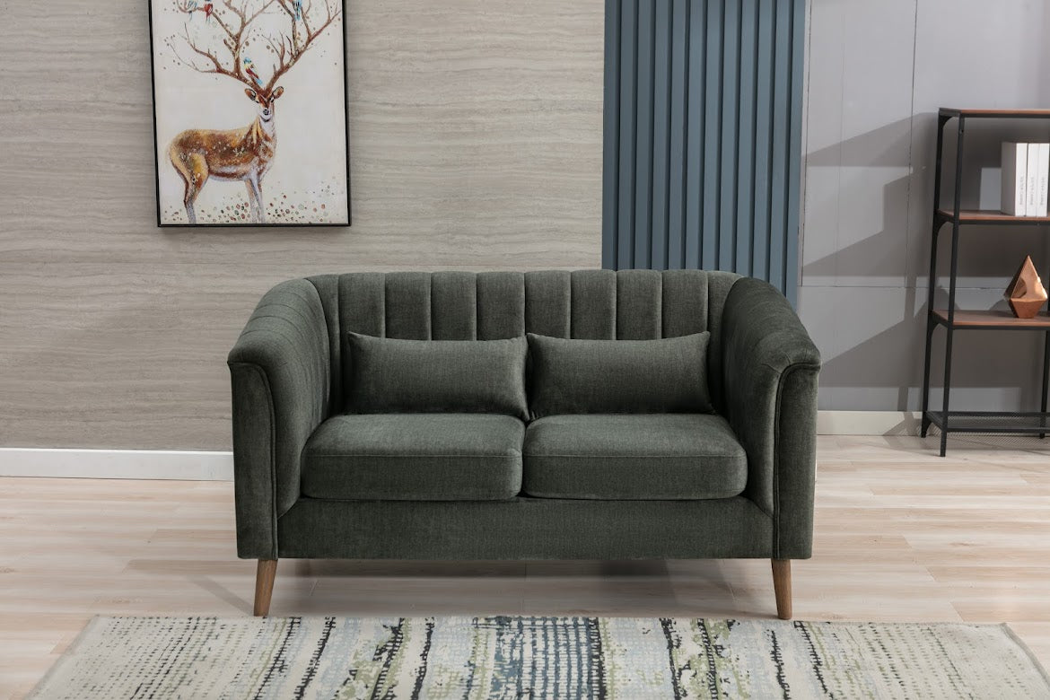 Fendi Sofa Sets - Moss Green