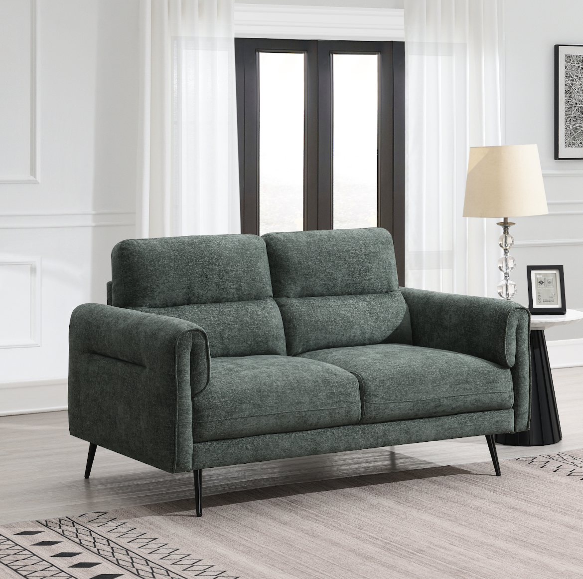 Oakley Sofa Sets - Moss Green