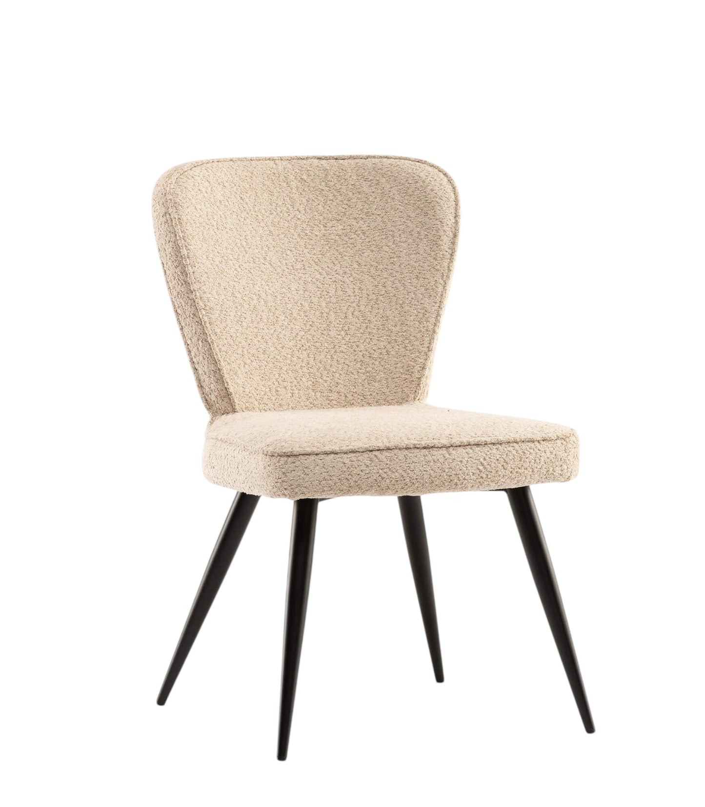 Flavia Dining Chair - Linen Boucle