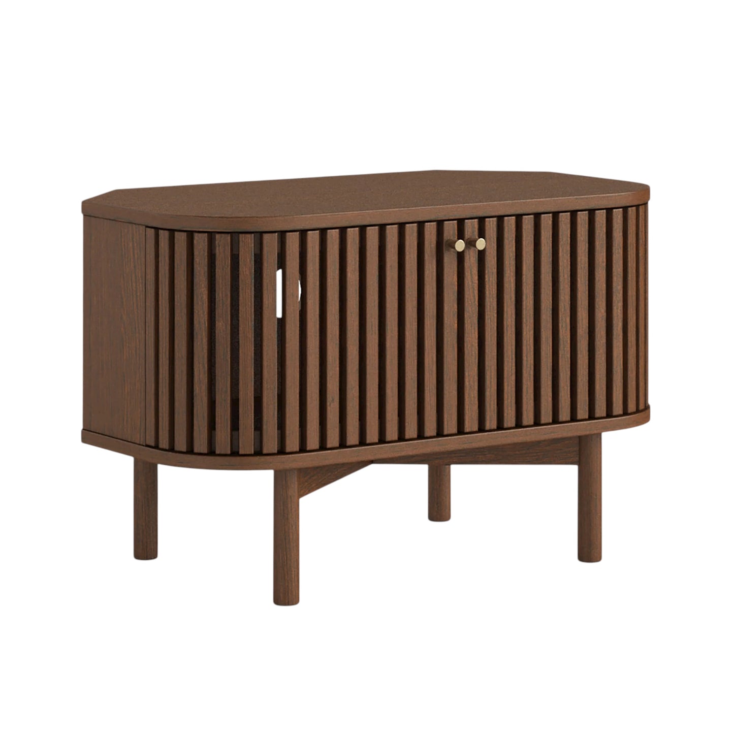 Soho Corner Media / TV Unit - Walnut