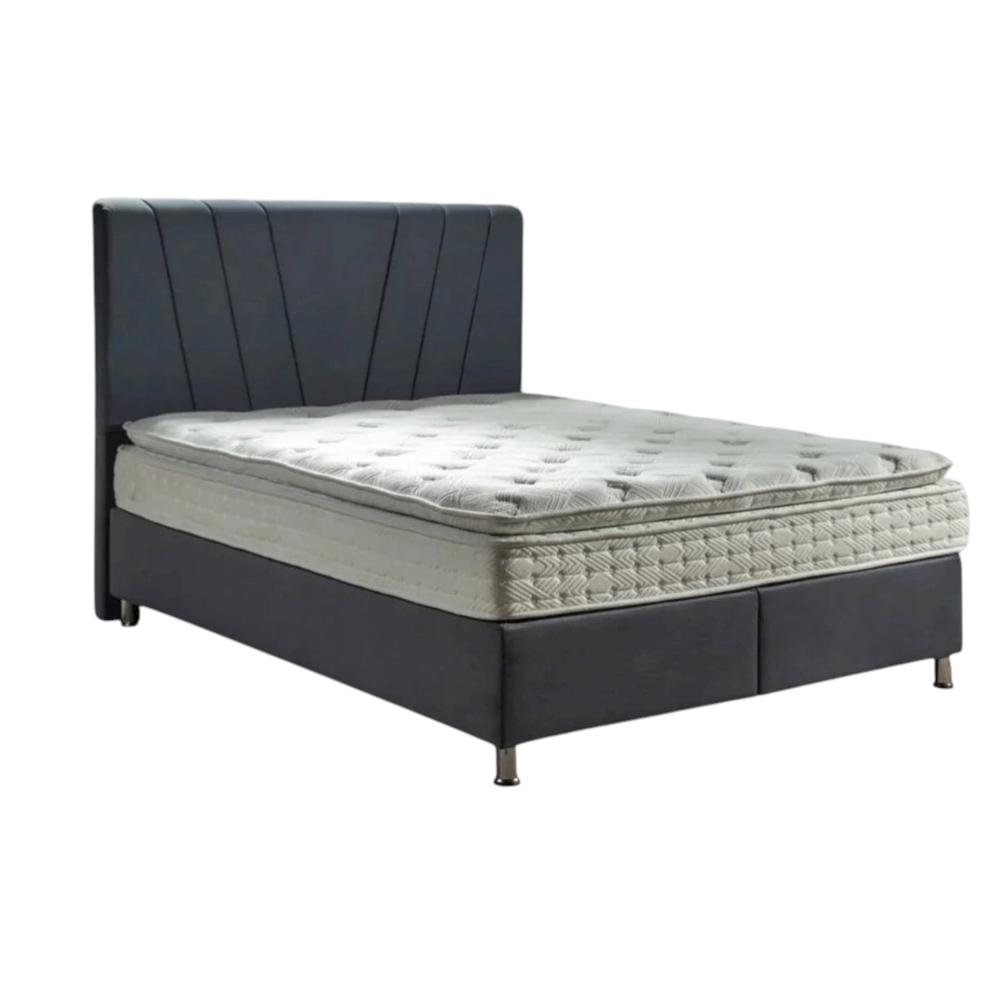 Ibiza Ottoman Bed - Steel Grey