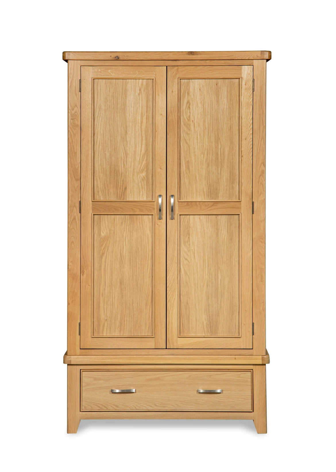 Modern Chunky Oak Wardrobe