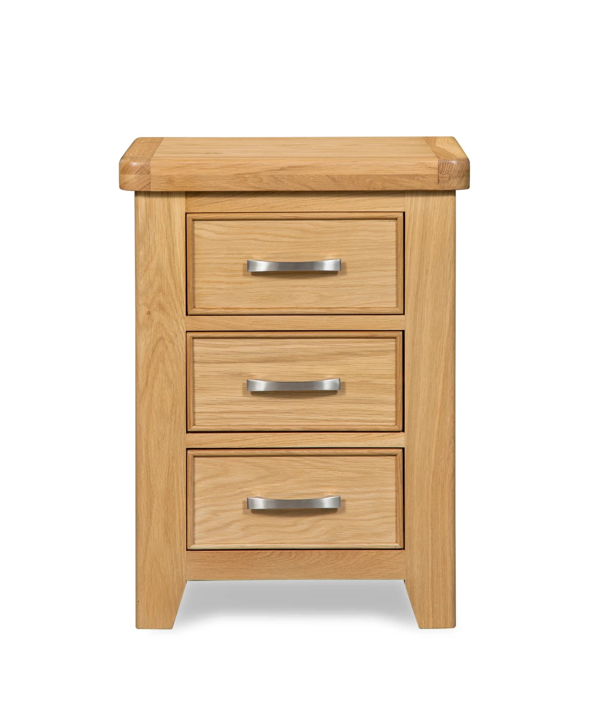Modern Chunky Oak Bedside Locker
