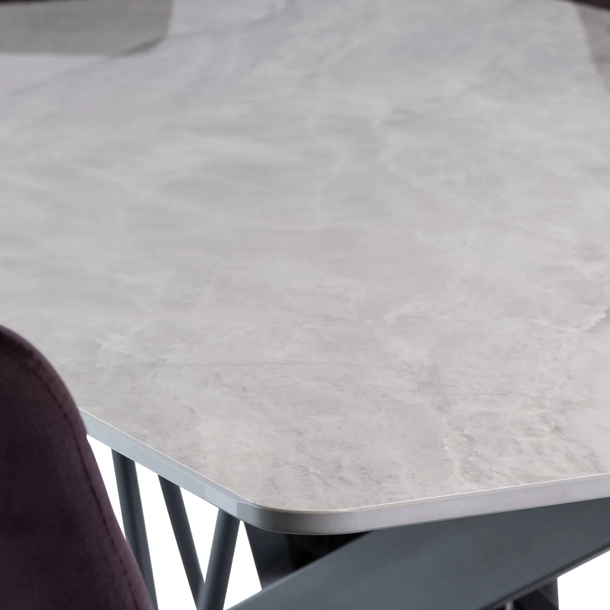 Calgary 1.6m Dining Table - Grey