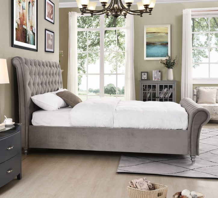 Danny Bed Frame - Silver