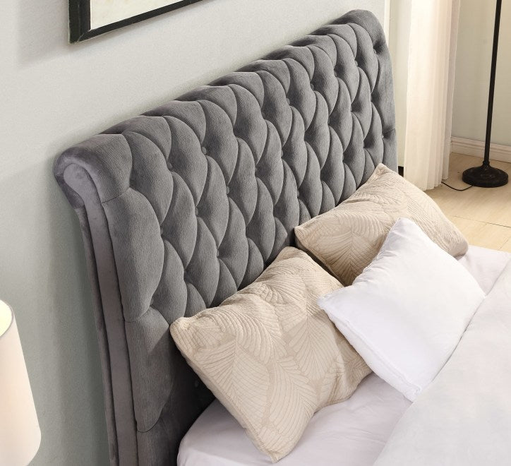 Danny Bed Frame - Grey
