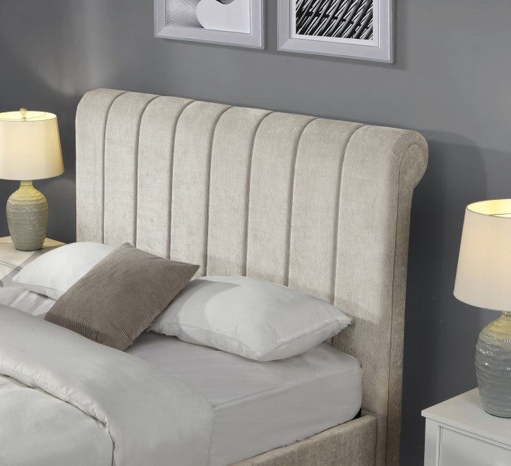 Edward Ottoman Bedframe - Beige