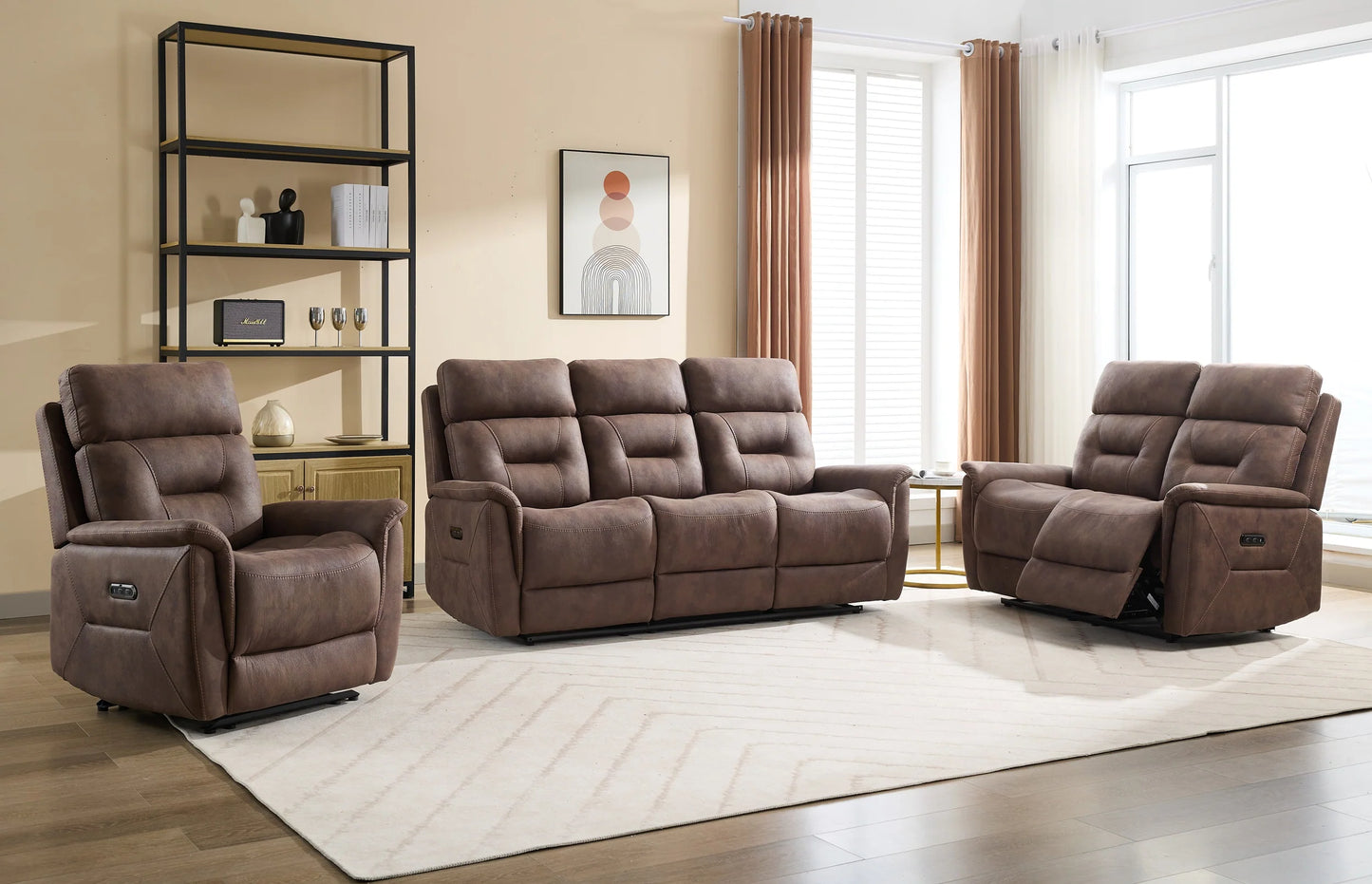 Rowan Sofa Sets - Chestnut