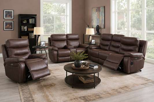 Tech Sofa Sofa Sets - Chestnut Brown