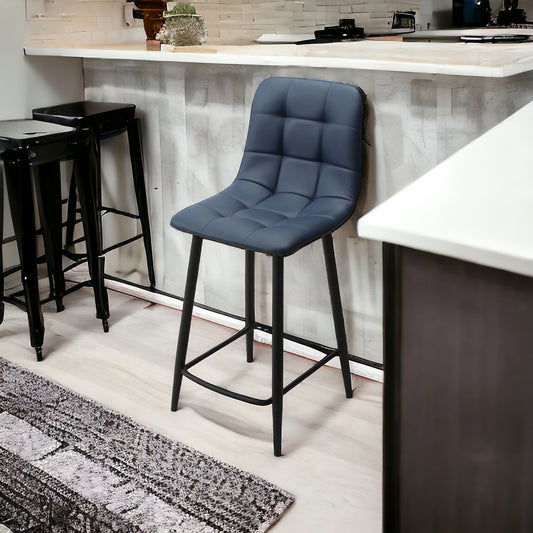 Oxford Bar Stool - Blue