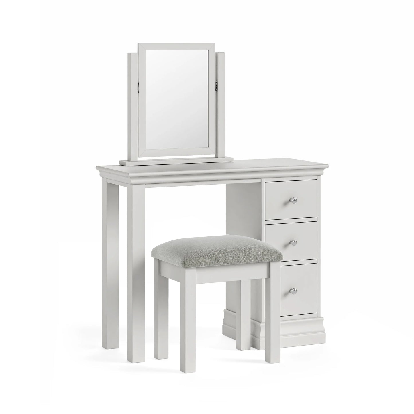 Bergen Dressing Table Set - Pebble Grey