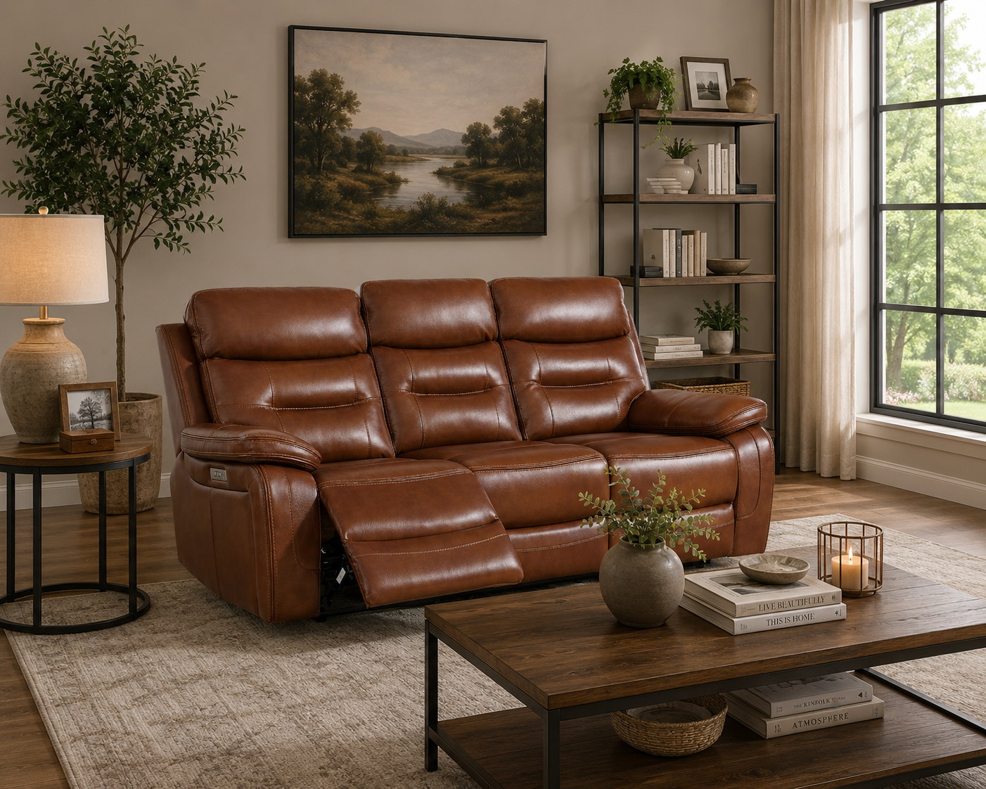 Boston Sofa Sets - Tan