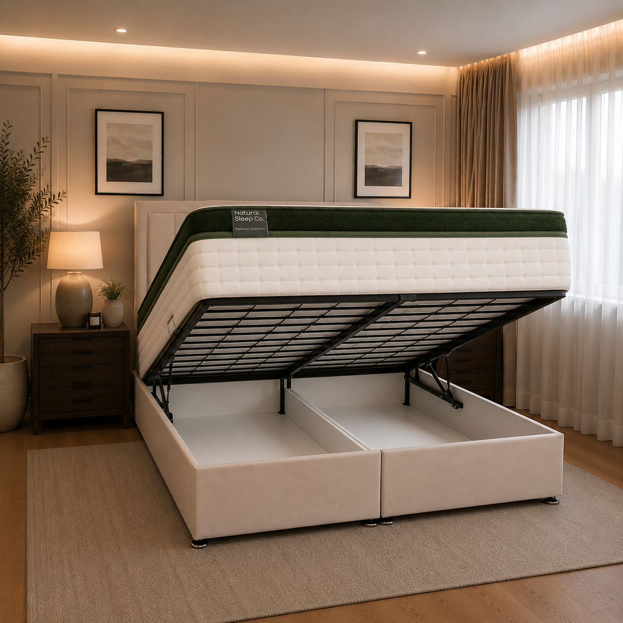 Lisbon Ottoman Bed Frame