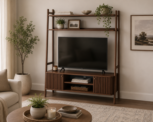 Soho Small Display Media / TV Unit - Walnut