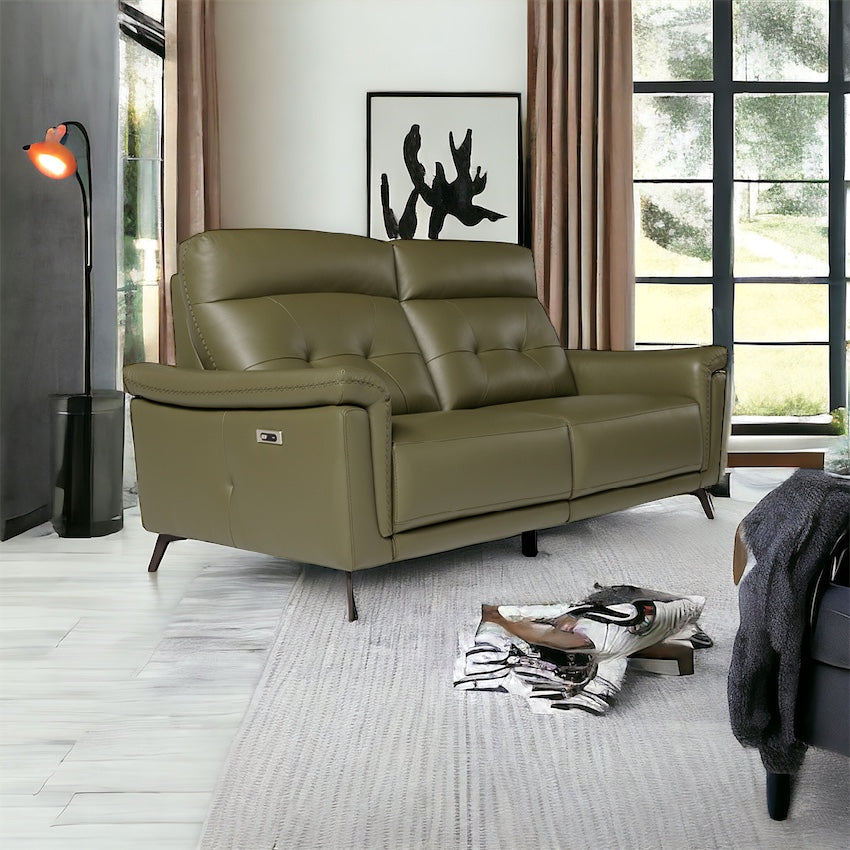 Selene Sofa Sets - Olive Green