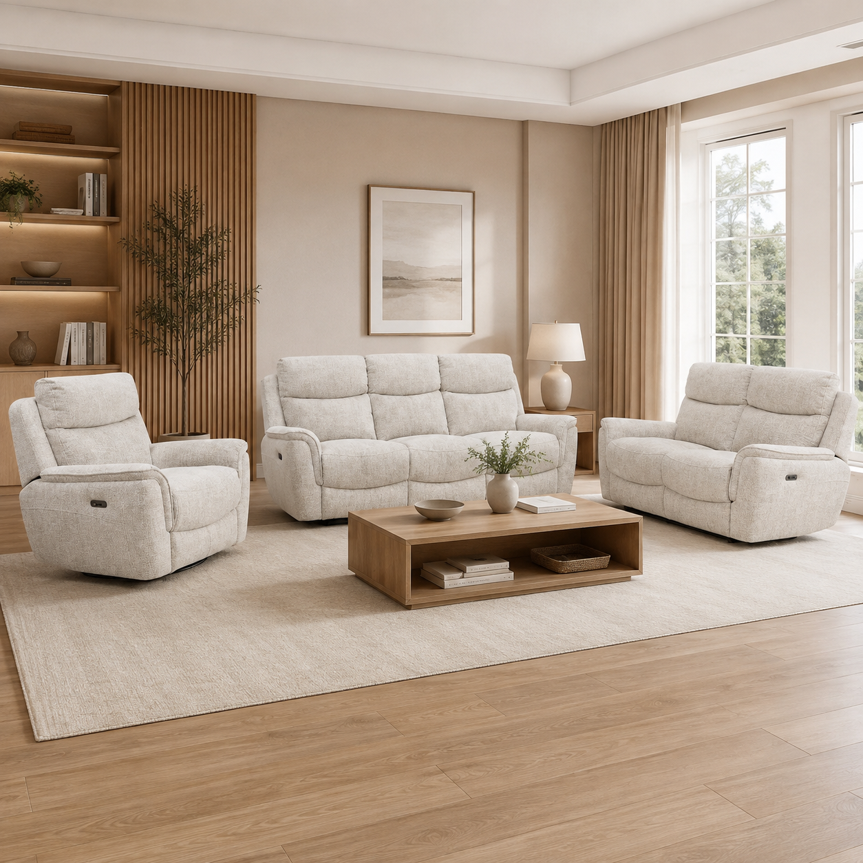 Kelmire Sofa Sets - Oatmeal