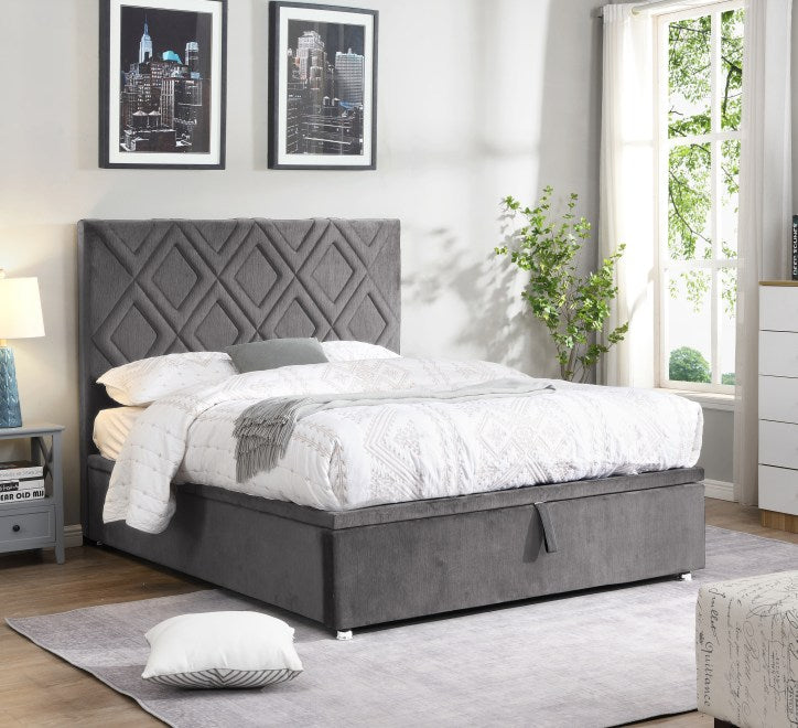 Monaco Ottoman Bed - Grey
