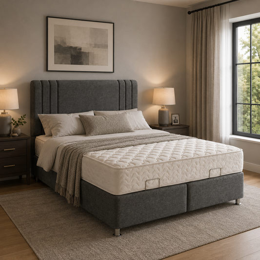 GM Oslo Ottoman Bed - Grey
