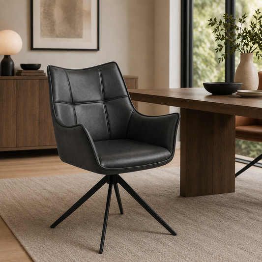 Bali Dining Chair - Charcoal