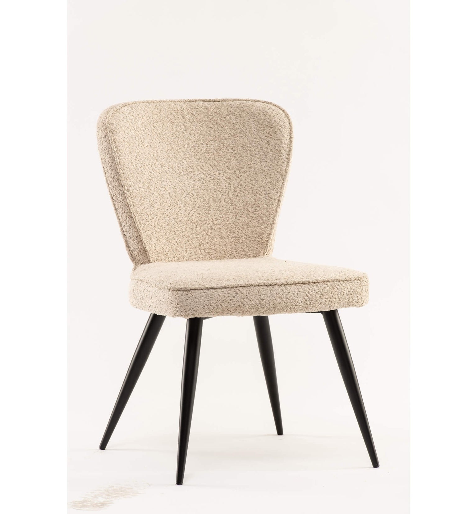 Flavia Dining Chair - Linen Boucle