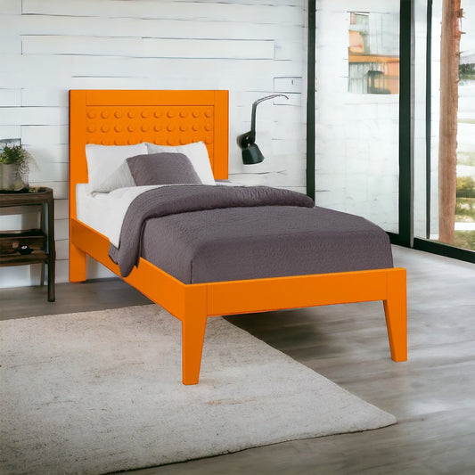 Blox Bed Frame - Orange (Size Options)