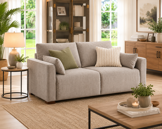 Athena Sofa Bed - Stone