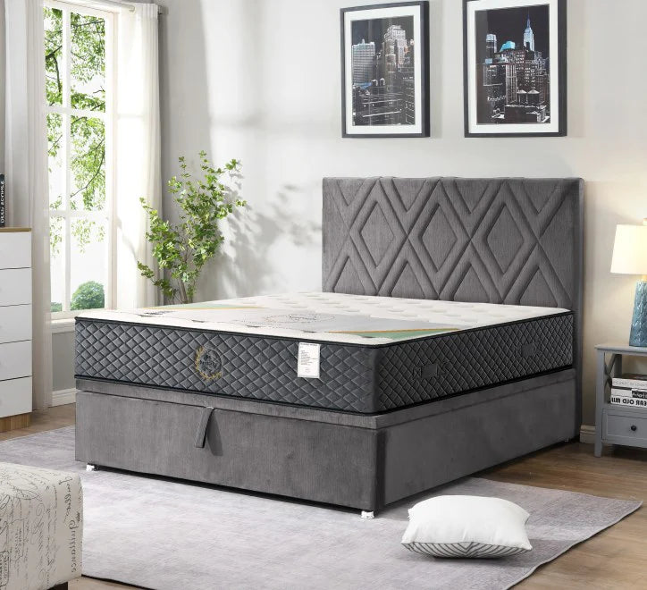 Monaco Ottoman Bed - Grey
