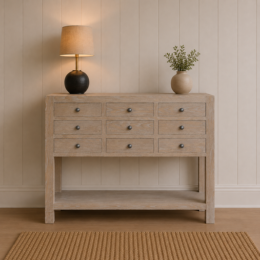 Manor Nine Drawer Sideboard