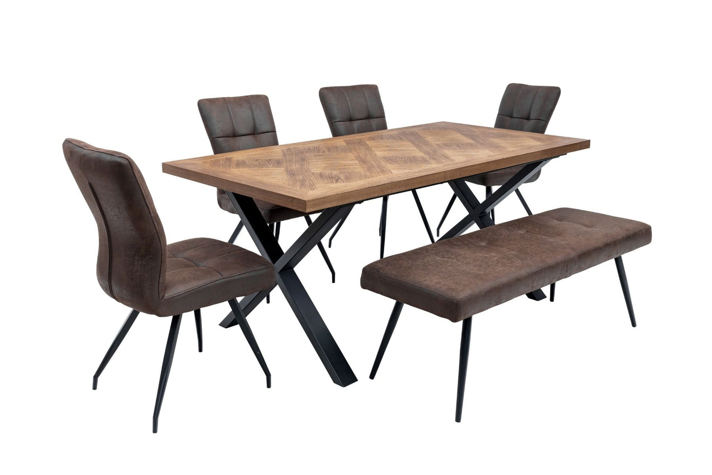 Ramon Dining Set - Chestnut