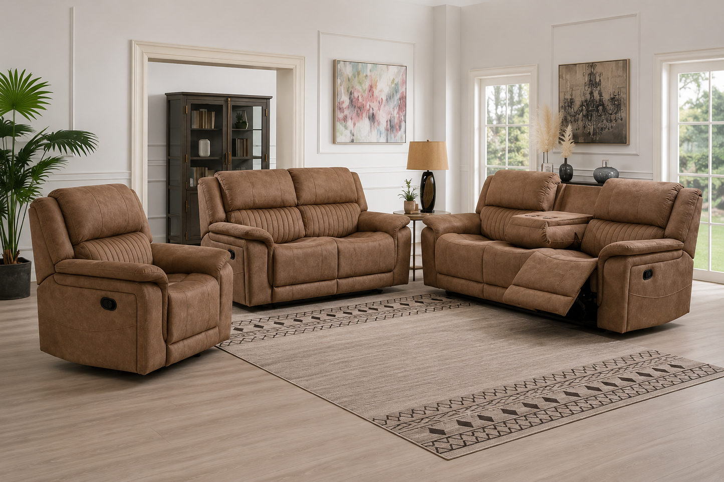 Washington Sofa Sets - Coffee