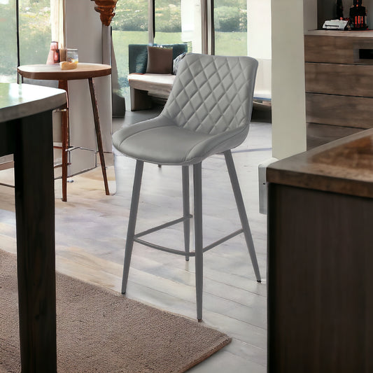 Solero Bar Stool - Grey