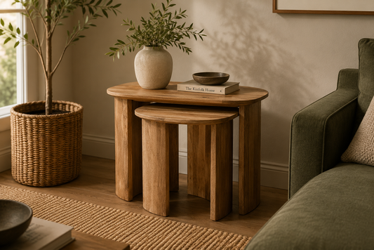 Baja Nest Of Tables - Mango Wood