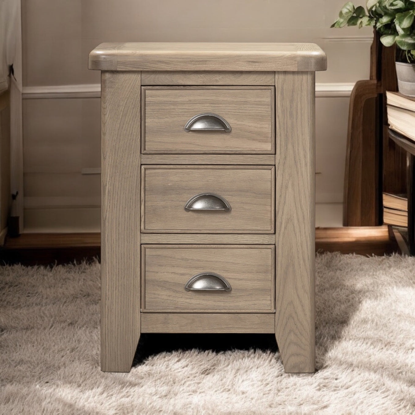 Heritage Oak Bedside Locker
