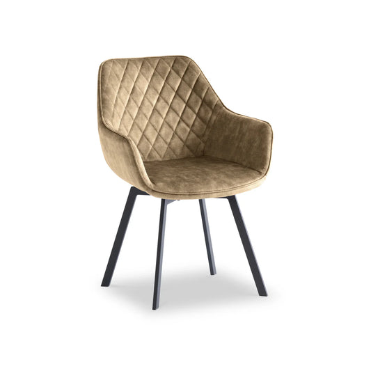 Willow Swivel Dining Chair - Green