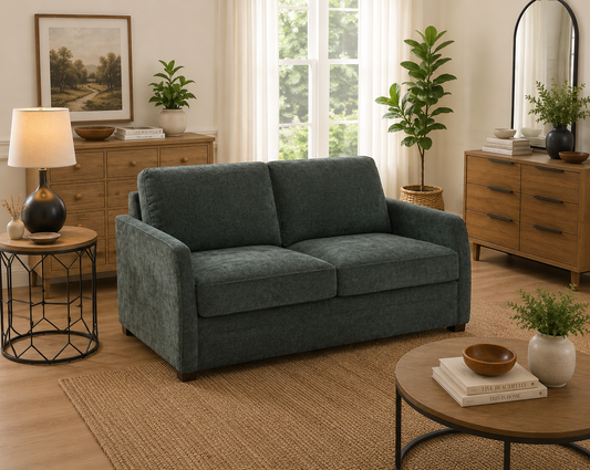 Axel Sofa Bed - Moss Green